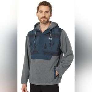 Hurley Burrito Anorak Half-zip Hooded Fleece Pullover - XXL